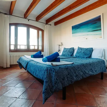 Mallorca Haus Mit Pool Direkt Am Es Trenc, Bootstour Moeglich アパート *